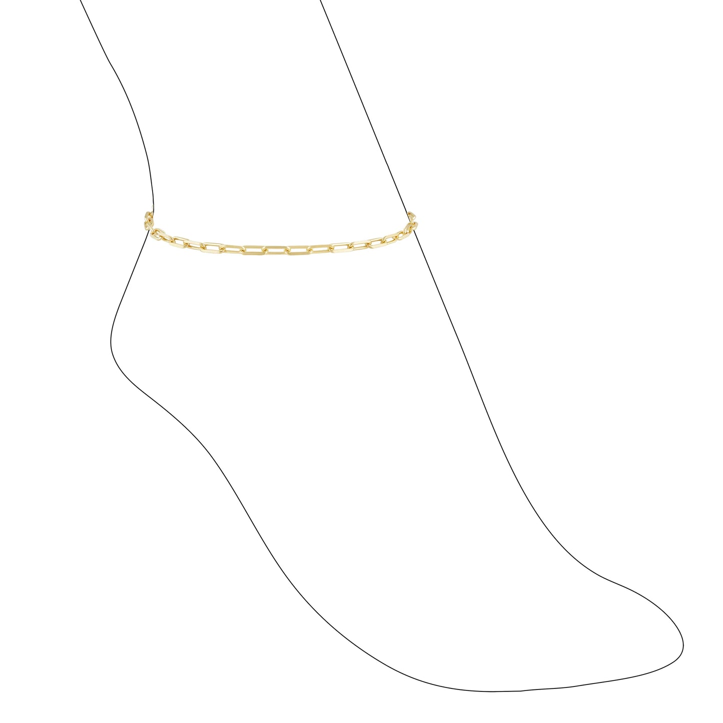 Carrie Link Chain Anklet
