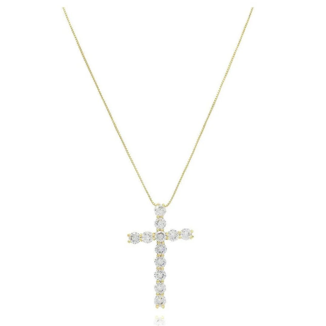 Destiny Large Cross Necklace