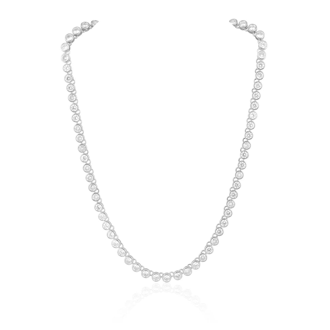 Kamilla Round Tennis Necklace