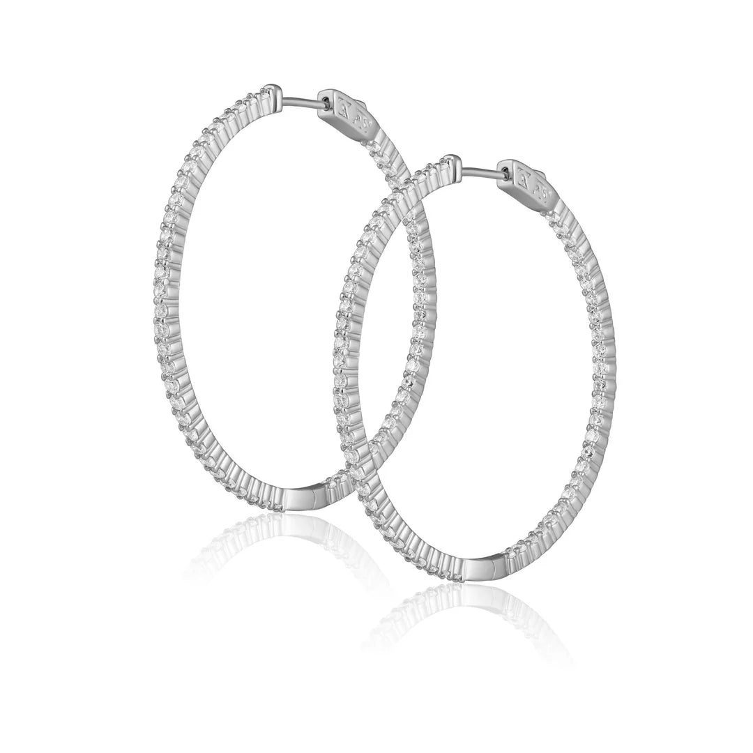 Lina Bling Hoop Earrings