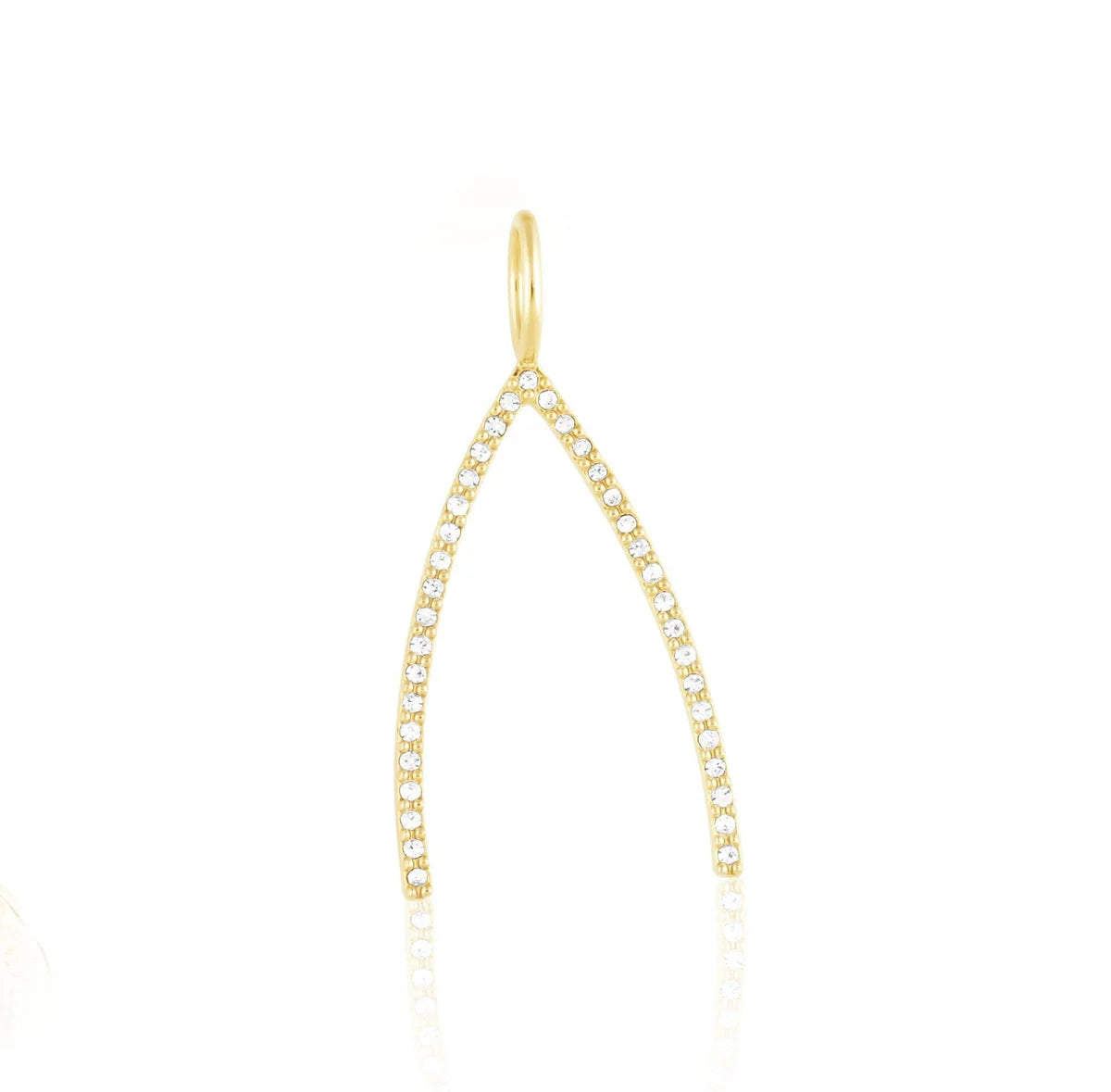 Luanne Wishbone Pendant Necklace