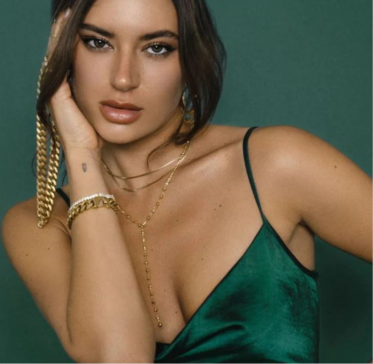 Mary Triple Layered Lariat