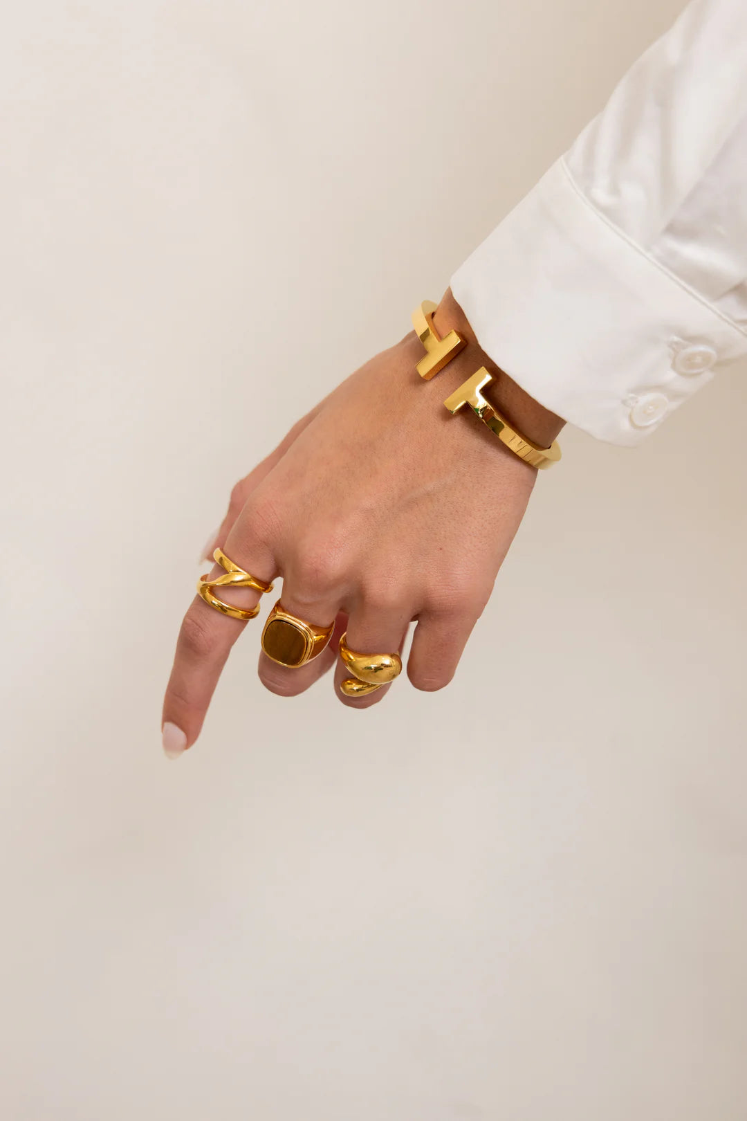 Mercedes T Cuff Bracelet