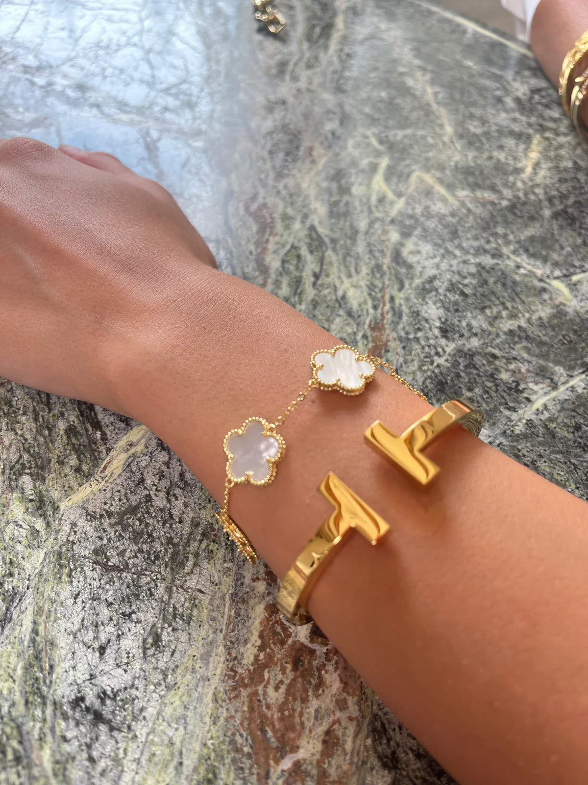 Mercedes T Cuff Bracelet