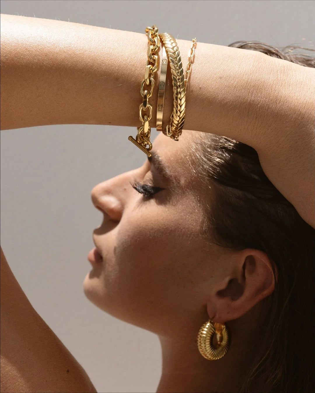 Sadie Phat Tube Hoop Earrings