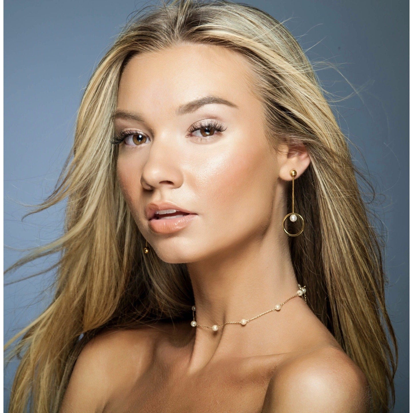 Shannon Pearl Choker Necklace