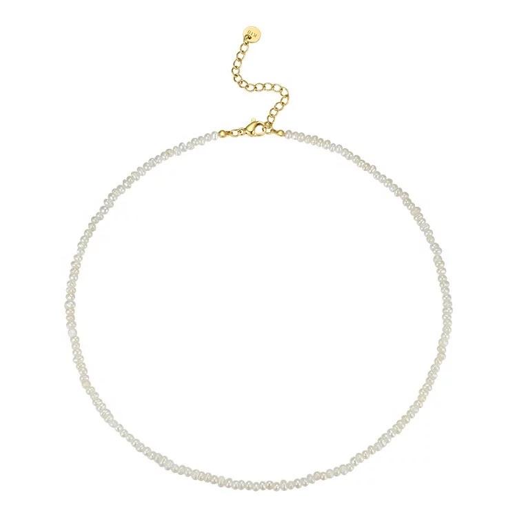 Audrey Pearl Choker Necklace