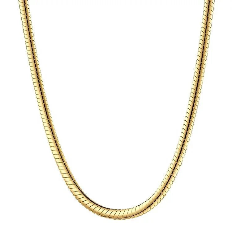 Brittany Flat Snake Necklace