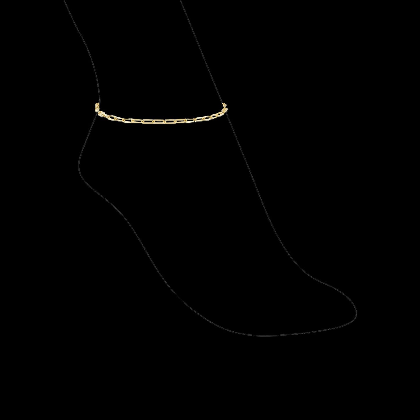 Carrie Link Chain Anklet