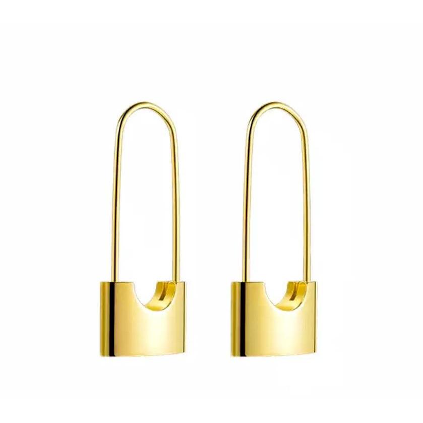 Celine Drop Lock Earrings