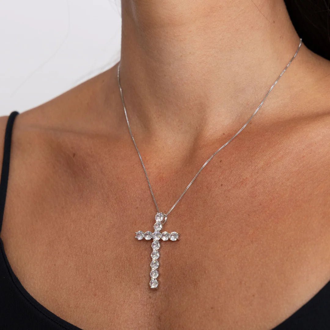 Destiny Large Cross Necklace