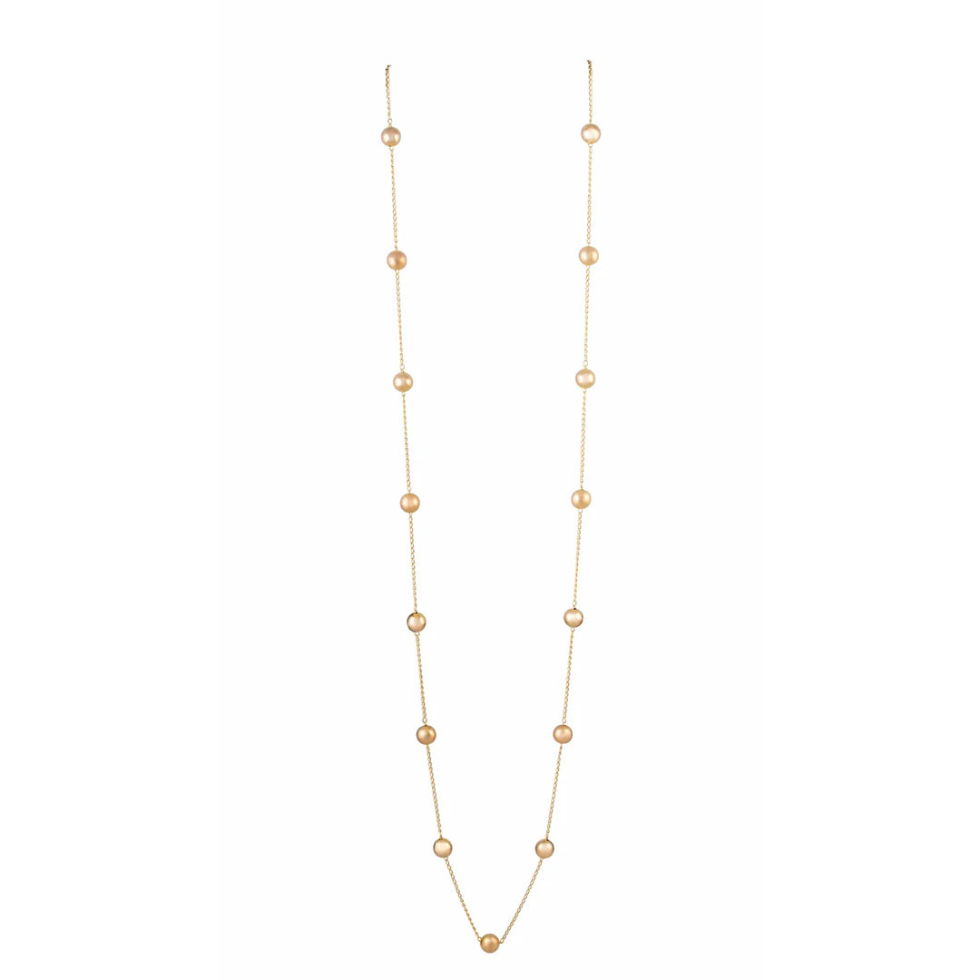 Elania Ball & Chain Necklace