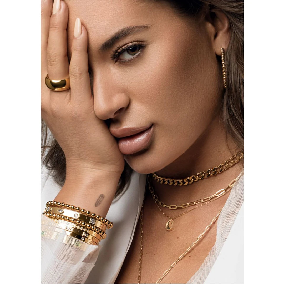 Faith Cuban Link Choker Necklace