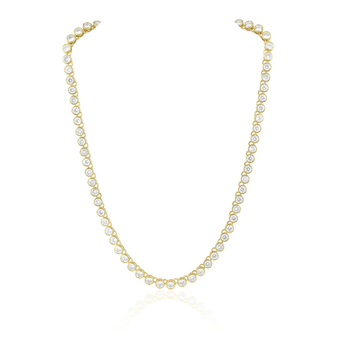 Kamilla Round Tennis Necklace