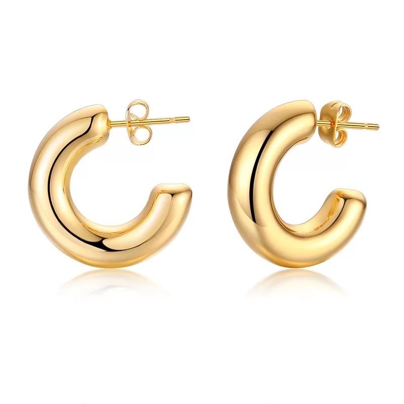 Kimberly Chunky Mini Hoop