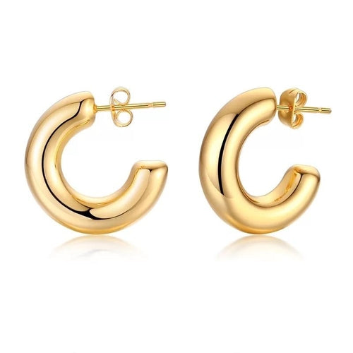 Kimberly Chunky Mini Hoop