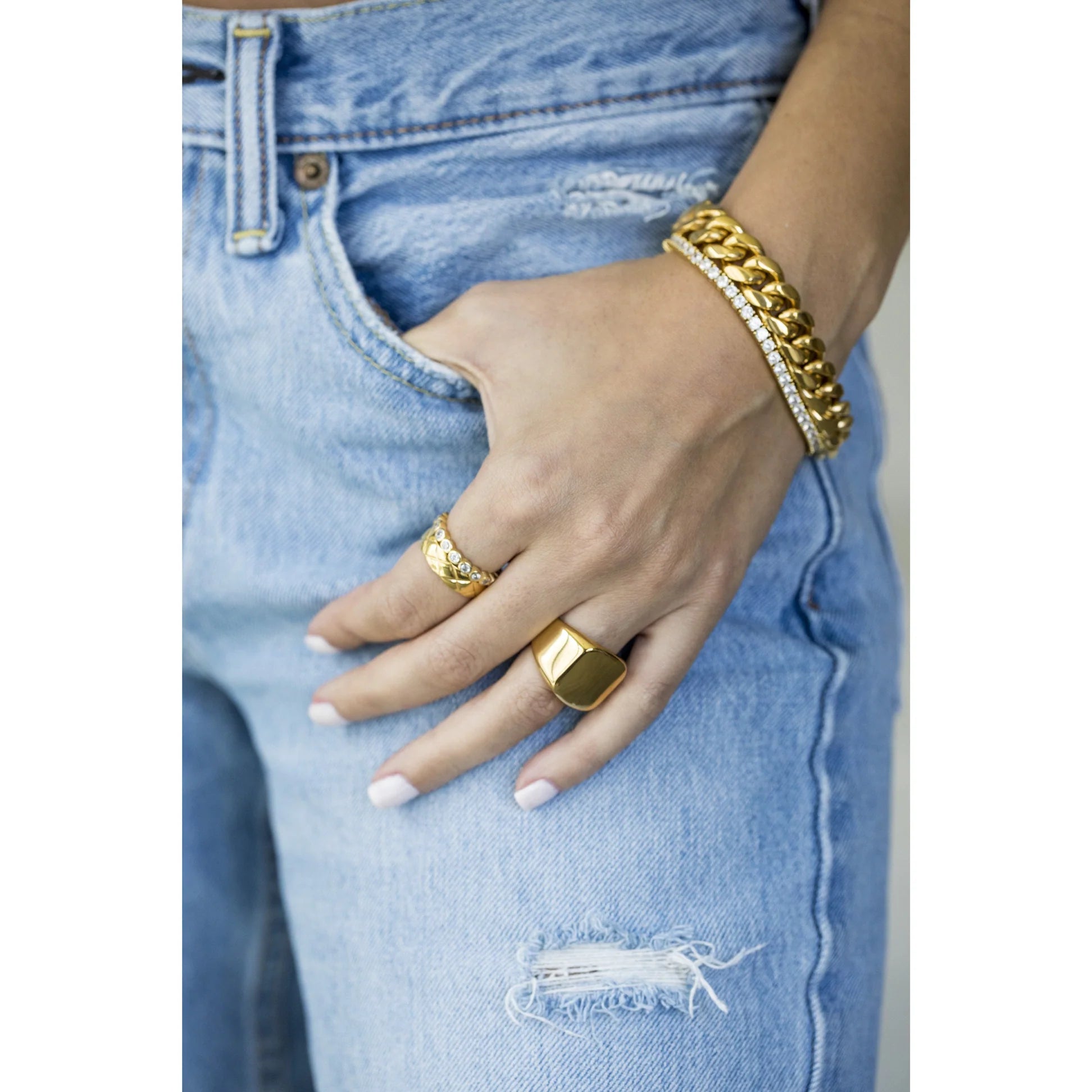 Layla Chunky Chain Bracelet