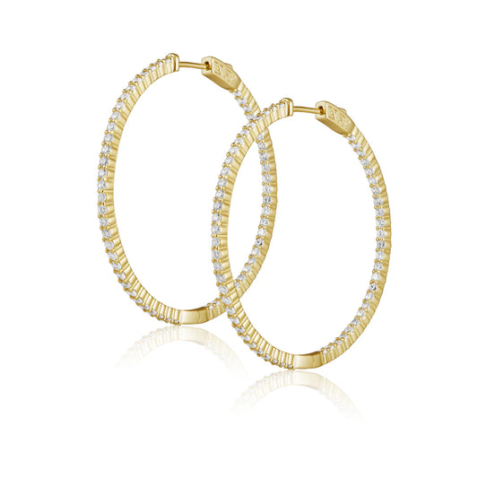 Lina Bling Hoop Earrings
