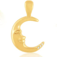 Luanne Moon Pendant Necklace