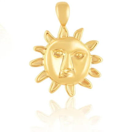 Luanne Sun Pendant Necklace