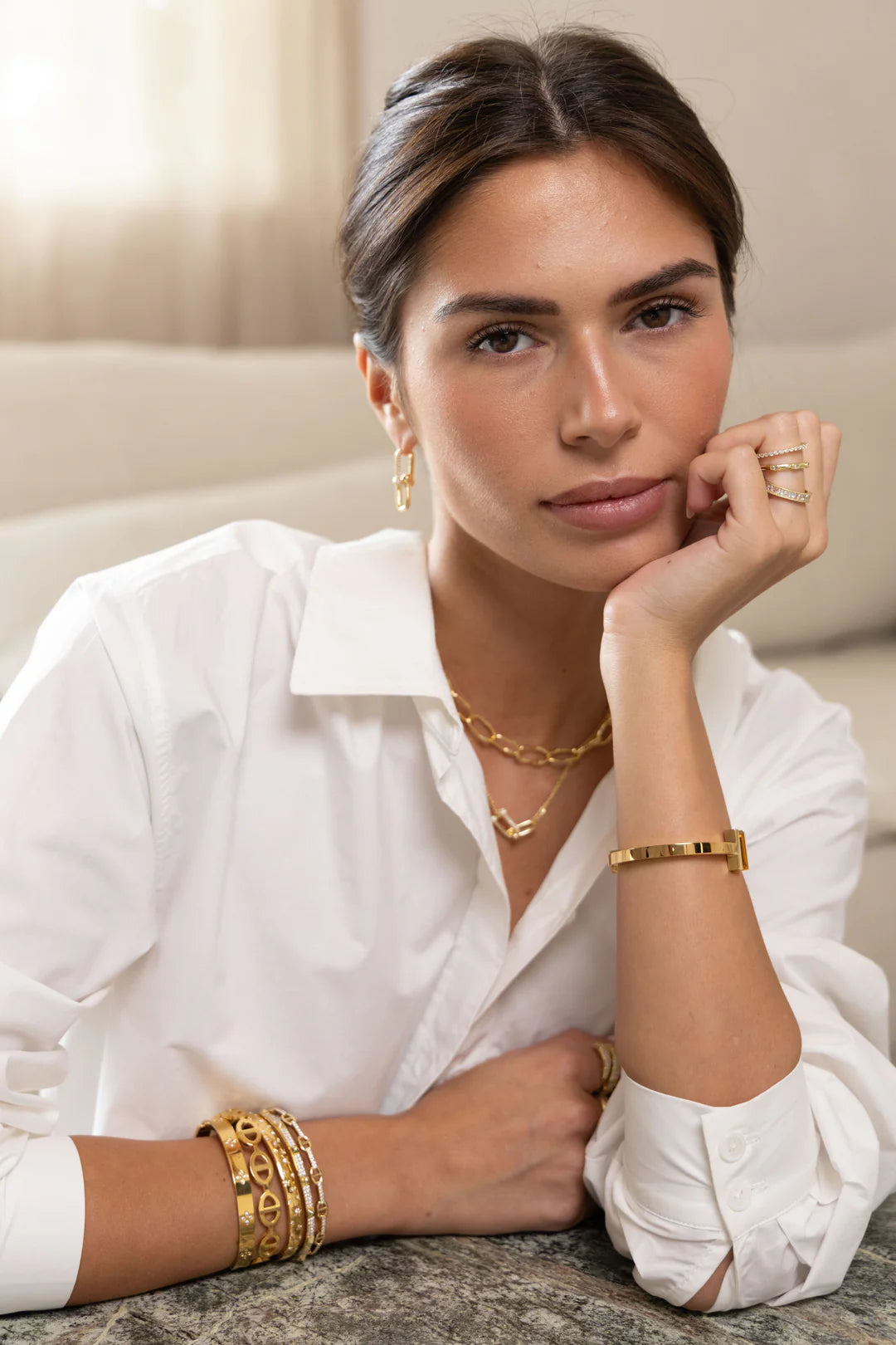 Nikki Trio CZ Ring Stack