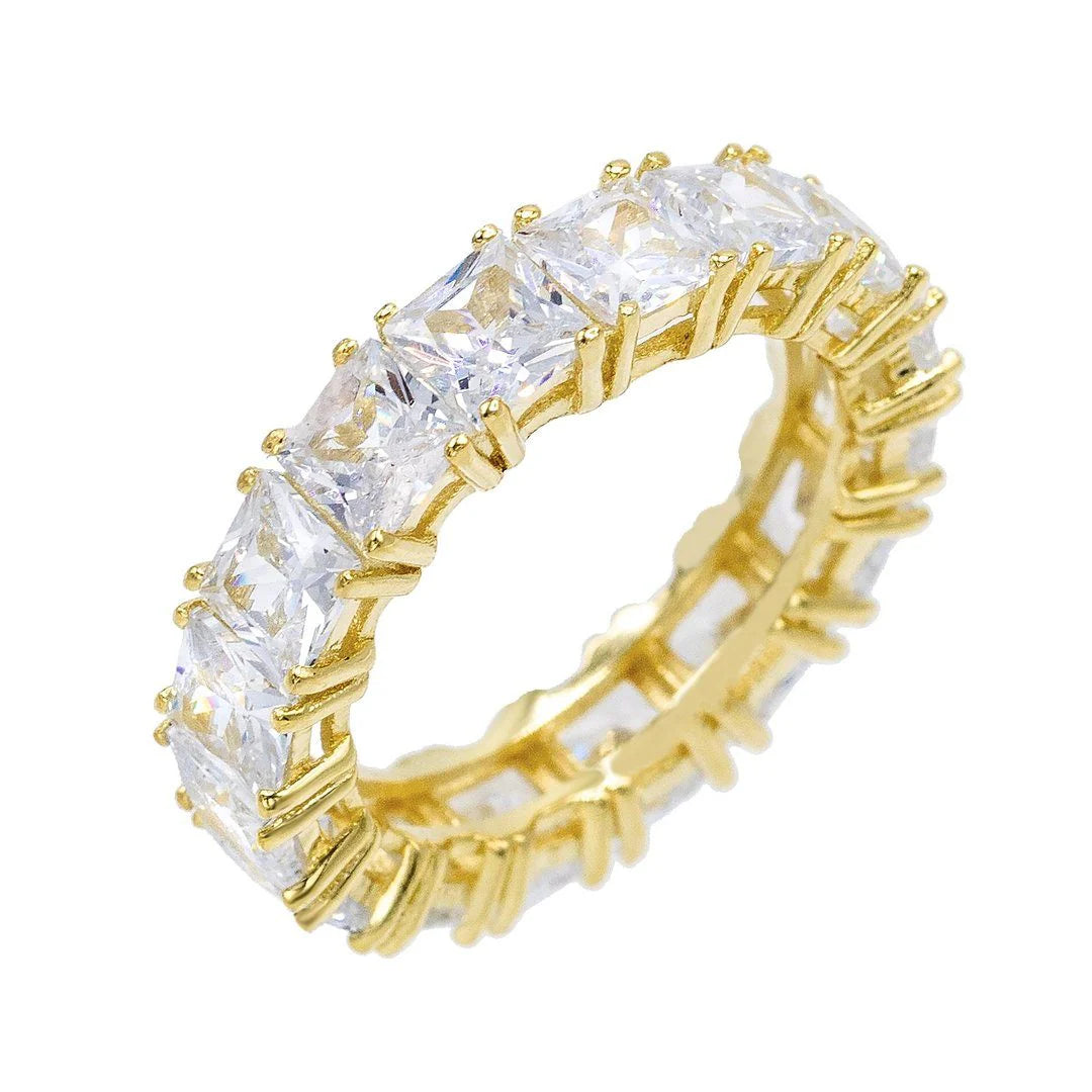 Samantha Radiant Cut Eternity Ring