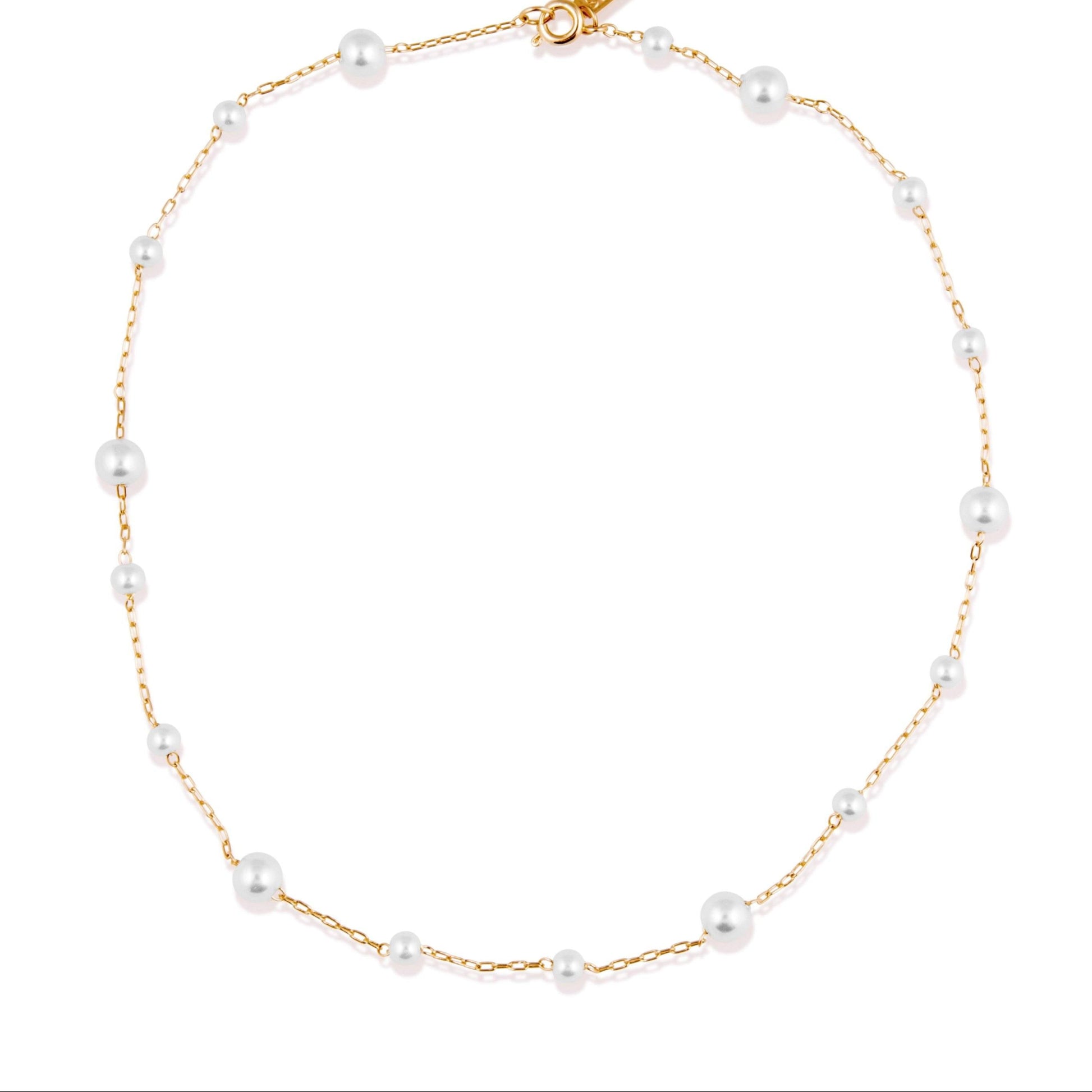 Shannon Pearl Choker Necklace