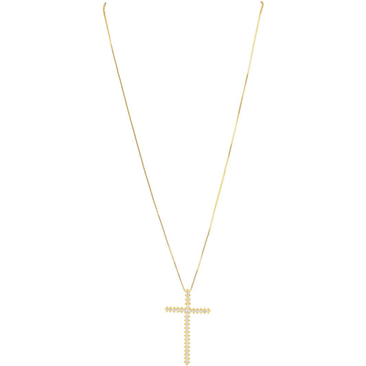 Theresa Maxi Cross Necklace