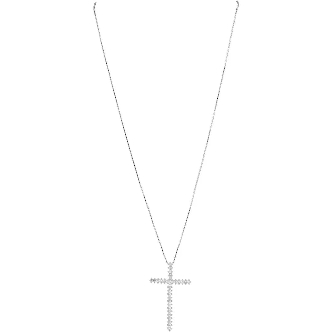 Theresa Maxi Cross Necklace