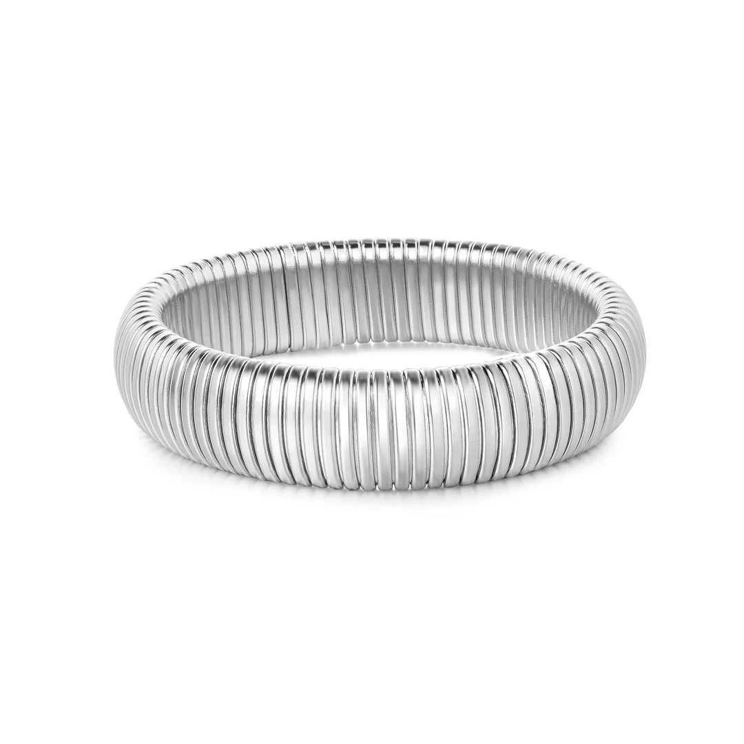 Tracy Snake Textured Bracelet