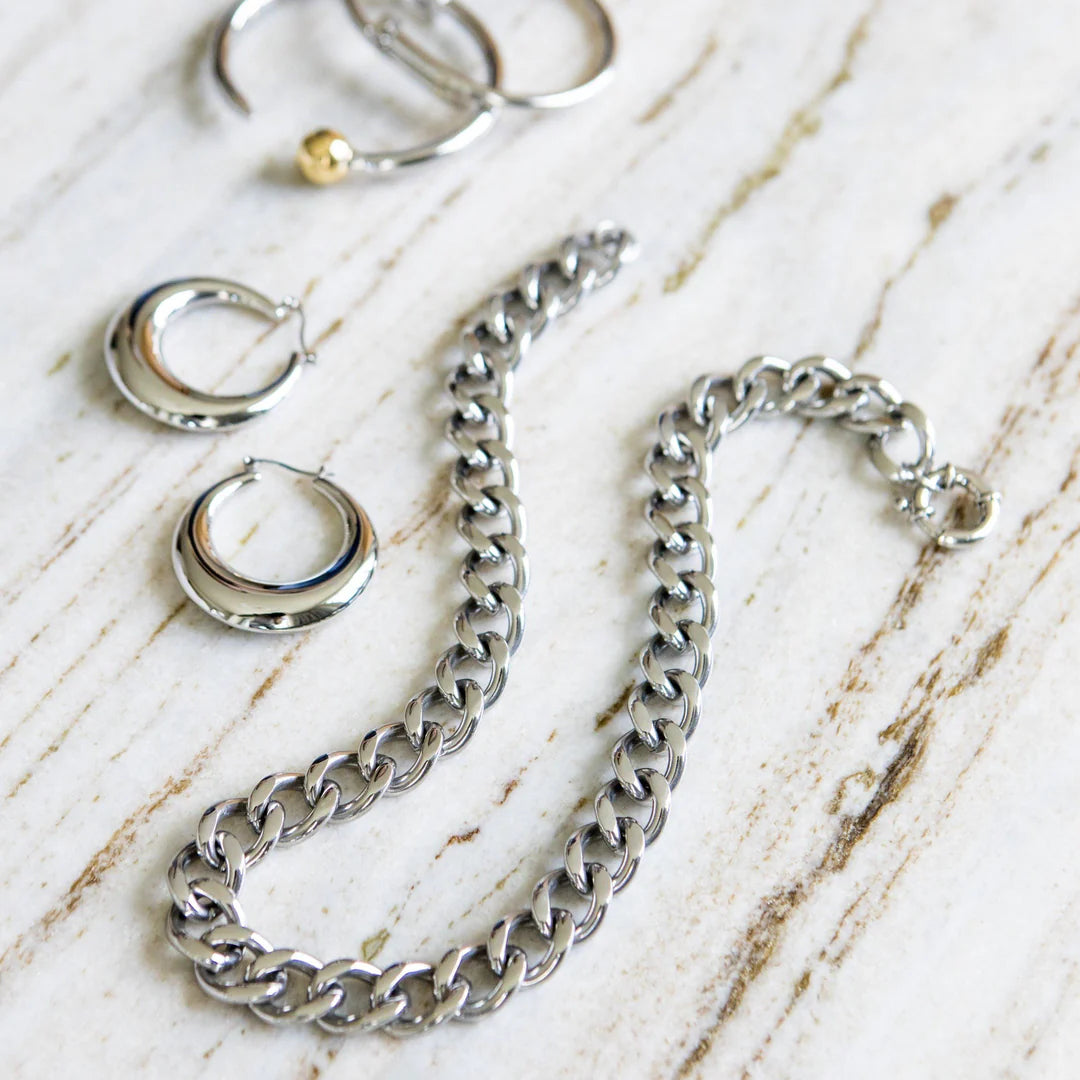 Trinity Chunky Chain Necklace