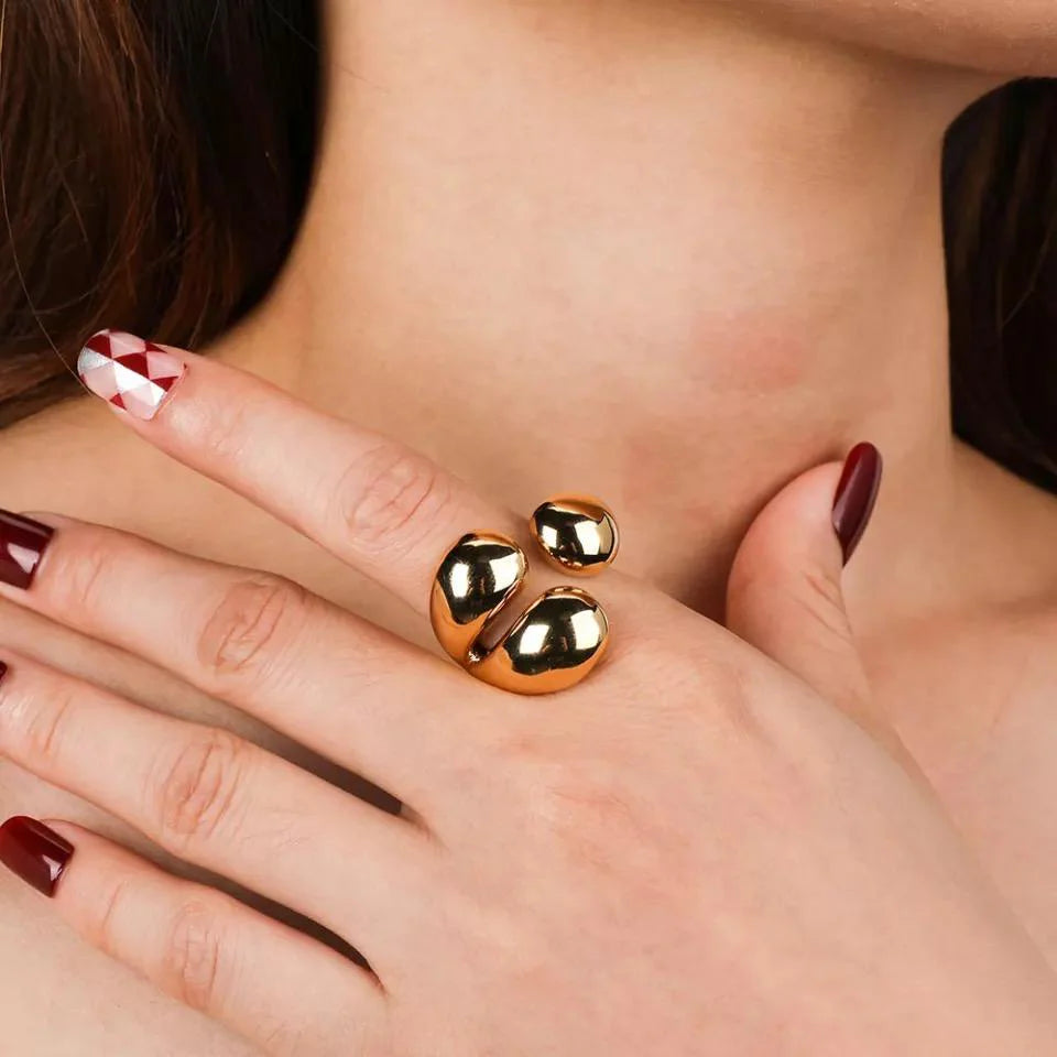 Valerie Triple Dot Statement Ring